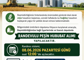 TMO Randevu Sistemi Açılıyor