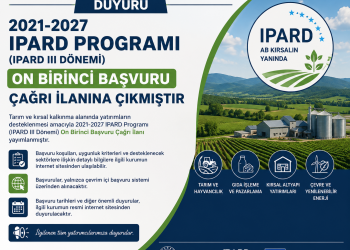 2021-2027 IPARD Programı (IPARD III Dönemi) ON BİRİNCİ BAŞVURU ÇAĞRI İLANINA Çıkmıştır 