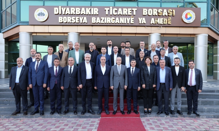 Mehdi Eker ve AK Parti heyetinden Borsamıza ziyaret